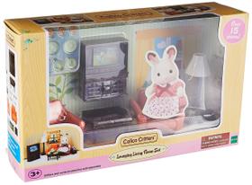 Conjunto de móveis Calico Critters Lounging Living Room