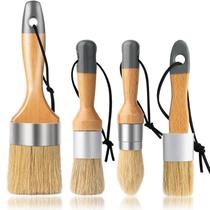 Conjunto de móveis com pincel YibaiBrush Chalk and Wax, 4 unidades