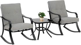 Conjunto de Móveis para Área Externa Oakcloud Oakmont 3 Peças com Balanço Conjunto de Móveis para Área Externa Oakcloud Oakmont 3 Peças com Balanço