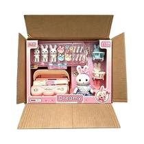 Conjunto De Móveis Para Casa De Bonecas Em Miniatura Com Carrinho De Bonecas, Brinquedo De Faz De
