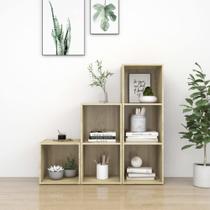 Conjunto de Muebles para TV Casafoyer Sonoma Roble de Tablero de Partículas, 3 Piezas