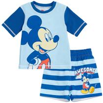 Conjunto de natação Disney Mickey Mouse Toddler Boys UPF 50+ 4T