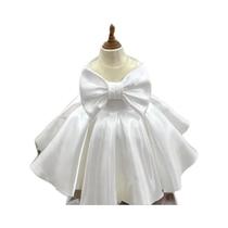 Conjunto De Natal Para Meninas Bebê, Vestido Tutu Sem Mangas Com Laço De Cetim, Vestido De Batismo E