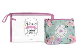 Conjunto de necessaire personalizada para vovó com 2 unidades - presente dia das mães