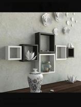 Conjunto de nichos decorativos 3 peças Conjunto de nichos decorativos 3 peças