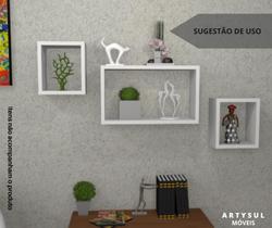 Conjunto de Nichos Decorativos Artysul / Branco