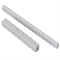 Conjunto De Nut De Osso Branco Para Guitarra Clássica De 6 Cordas, Peças De Substituição Para Conjunto De Nut De Osso Branco Para Guitarra Clássica De 6 Cordas, Peças De Substituição Para