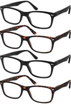 Conjunto de óculos de leitura Success Eyewear Spring Hinge, pacote com 4 Conjunto de óculos de leitura Success Eyewear Spring Hinge, pacote com 4