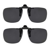 Conjunto de Óculos de Sol Clip On Polarizados Success Eyewear Flip Up 2 Peças Conjunto de Óculos de Sol Clip On Polarizados Success Eyewear Flip Up 2 Peças
