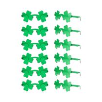 Conjunto De Óculos Verde Shamrock Para Adultos Para Festa Do Dia De São Patrício 2/6/8/12 Peças Conjunto De Óculos Verde Shamrock Para Adultos Para Festa Do Dia De São Patrício 2/6/8/12 Peças