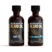 Conjunto de óleo de crescimento de barba Derm Dude Accelerator para homens