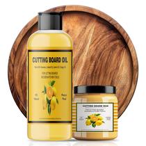 Conjunto de óleo e cera para tábuas de corte LIIZOUSUDA 100% natural Conjunto de óleo e cera para tábuas de corte LIIZOUSUDA 100% natural