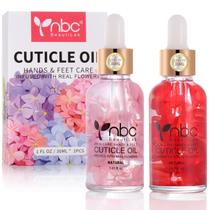 Conjunto de Óleo para Cutículas BeautiLab - Rosa & Morango - 2 Frascos de 30mL