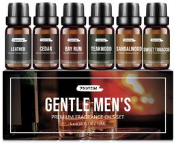 Conjunto de óleos aromáticos FUHITIM Gentlemen's Leather, Tobacco 60 ml Conjunto de óleos aromáticos FUHITIM Gentlemen's Leather, Tobacco 60 ml