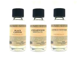 Conjunto de Óleos Aromáticos Perfume Studio 3x30 ml Oriental Amadeirado Conjunto de Óleos Aromáticos Perfume Studio 3x30 ml Oriental Amadeirado