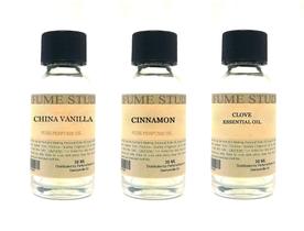 Conjunto de Óleos Aromáticos Perfume Studio 3x30 ml Oriental Especiado