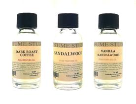 Conjunto de Óleos de Fragrância Perfume Studio 3x30 ml Oriental Amadeirado Conjunto de Óleos de Fragrância Perfume Studio 3x30 ml Oriental Amadeirado