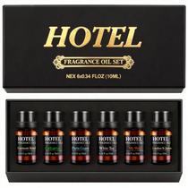 Conjunto de Óleos Difusores Luxo Qiapu Hotel 6x10ml Conjunto de Óleos Difusores Luxo Qiapu Hotel 6x10ml