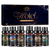 Conjunto de óleos essenciais Aeshory 6x10ml Luxury Hotel Scents