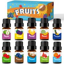 Conjunto de Óleos Perfumados Holamay 10x5ml Aromas Frutados Conjunto de Óleos Perfumados Holamay 10x5ml Aromas Frutados