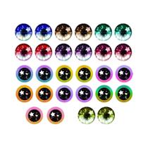 Conjunto De Olhos De Boneca 6/8/10mm 50PCS DIY Artesanato Olhos De Dinossauro Animal Olhos De Gato