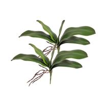 Conjunto De Orquídeas Artificiais De 69cm De Altura, 2 Peças, Toque Real, 9 Cabeças, Flores Falsas