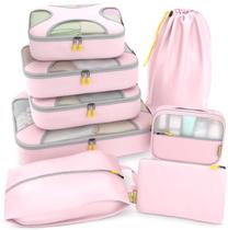 Conjunto de Packing Cubes Shacke - 8 Peças para Organização Leve de Viagens