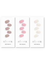 Conjunto de pacotes Nail Art Cohora (Daily Trio) Tiras de unhas em gel