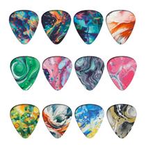 Conjunto De Palhetas Para Guitarra Acústica De Casais De Desenhos Animados 046 071 10mm 12 Peças