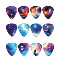 Conjunto De Palhetas Para Guitarra Acústica De Casais De Desenhos Animados, 12 Peças 046 071 10mm,