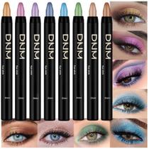 Conjunto de palitos de sombra para os olhos evpct, 8 unidades de cores creme e glitter