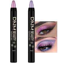 Conjunto de palitos de sombras cremosos evict para olhos violeta rosa e roxo