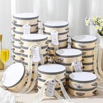 Conjunto de pandeiro Lukmaa 36, 10 cm, casamento a granel, de madeira, portátil Conjunto de pandeiro Lukmaa 36, 10 cm, casamento a granel, de madeira, portátil