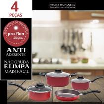 Conjunto De Panela 4 peças Ruby Vm Brinox