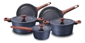 Conjunto de Panela MTA Titanium 5 peças Alum Injetado Cinza