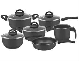 Conjunto de panelas 06 peças Antiaderente Conjunto de panelas 06 peças Antiaderente