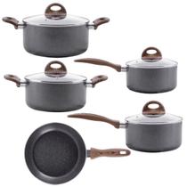 Conjunto De Panelas 5 Peças Smart Plus Com Indução