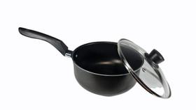 Conjunto De Panelas 8 Peças Teflon Tampas De Vidro Conjunto De Panelas 8 Peças Teflon Tampas De Vidro