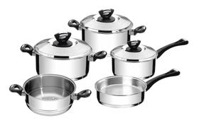 Conjunto de Panelas Aço Inox 5pc Solar Baquelite Tramontina Conjunto de Panelas Aço Inox 5pc Solar Baquelite Tramontina