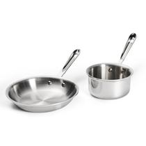 Conjunto de Panelas All-Clad D3 Frigideira 20 cm e Caçarola 950 ml Conjunto de Panelas All-Clad D3 Frigideira 20 cm e Caçarola 950 ml