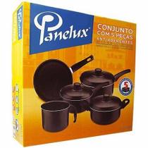 Conjunto De Panelas Antiaderente 05 Peças Classic Panelux