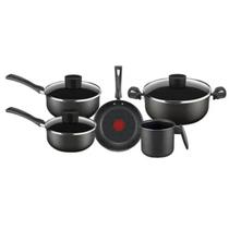 Conjunto de Panelas Antiaderente 5 Peças Pratic Cinza - Rochedo Conjunto de Panelas Antiaderente 5 Peças Pratic Cinza - Rochedo