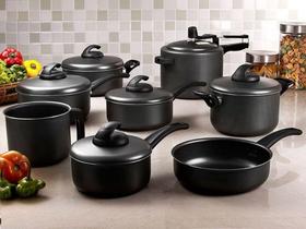 Conjunto de Panelas Antiaderente 8 Peças - Marpal 507/08