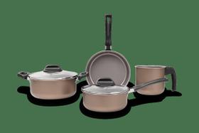 Conjunto de Panelas Antiaderente Brinox Safira 4 Peças