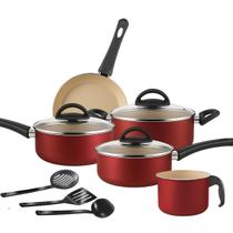 Conjunto de Panelas Antiaderente Marpal 08 Peças Colors