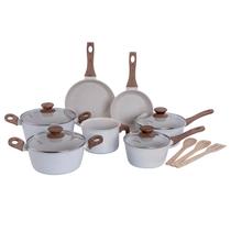 Conjunto de Panelas Antiaderente Style Cook Marmol 10 Peças