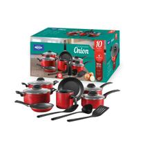 Conjunto de Panelas Antiaderentes Onion Brinox 10 Peças