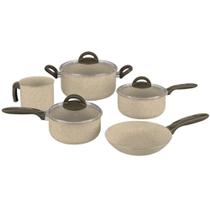 Conjunto de Panelas Brinox Suprema 5 Peças Revestimento Cerâmico Antiaderente