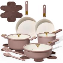 Conjunto de Panelas CAROTE 16 Peças Cerâmicas Antiaderentes para Indução Conjunto de Panelas CAROTE 16 Peças Cerâmicas Antiaderentes para Indução