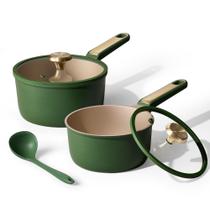 Conjunto de Panelas CAROTE 2QT e 2,5QT Antiaderente para Indução